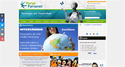 Desktop Screenshot of parnanet.com.br